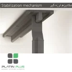 استراکچر کف ریل جونیور پلاتین مدل 8100 | مناسب یونیت 15، 20 و 25 سانتی‌متر