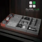 باکس چرمی جای کراوات فانتونی J917 , J937 , J957 فرنچ استایل | نظم‌دهنده لوکس و ضد چروک