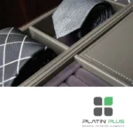 باکس چرمی جای کراوات فانتونی J917 , J937 , J957 فرنچ استایل | نظم‌دهنده لوکس و ضد چروک - Image 4