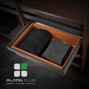 سبد چرمی ریلی فانتونی J915-J956 سری فرنچ استایل | نظم‌دهنده لوکس کمد و کابینت