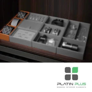 باکس چرمی جای کراوات فانتونی J917 , J937 , J957 فرنچ استایل | نظم‌دهنده لوکس و ضد چروک