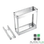 سوپر جا بطری زیر صفحه تمام استیل فانتونی F041 تا F143 | ریل کف آرام‌بند - Image 2