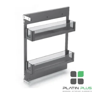 سوپر جا بطری زیر صفحه کریستال  دو طبقه متصل به بدنه با آرامبند فانتونی F115 تا F130