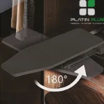 میز اتو تاشو MDF پلاتین 1001 | میز اتو داخل کابینتی وارداتی مناسب یونیت 45 سانتی‌متر
