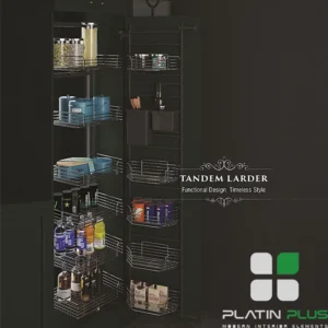 سوپر یخچالی مفتولی آرام بند پلاتین 4 طبقه | مناسب یونیت 45 و 55 سانتی‌متر