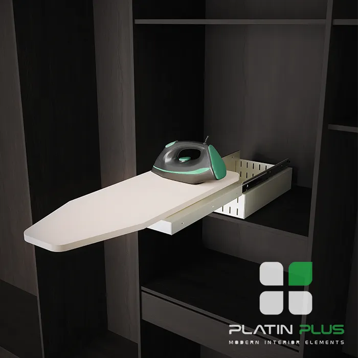 J416 میز اتو ریلی رومیزی فانتونی J416 طراحی تاشو و پایه گردان مخصوص داخل کمد - Image 1