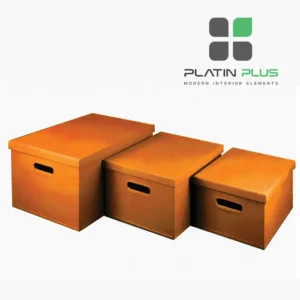 باکس چرمی پرتابل فانتونی J981 - J989 فرنچ استایل نظمدهنده قابل حمل در ۳ سایز مختلف