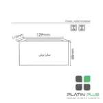 پریز برق پاپ آپ دکمه تاچ فانتونی N334 , N335 | سیلور و مشکی - Image 3