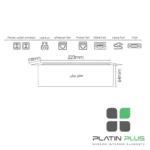 پریز برق پاپ آپ فول پورت فانتونی N336 , N337 | رنگ سیلور و مشکی - Image 3