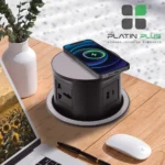 پریز لیفت آپ دستی وایرلس شارژر مدل SlideVolt فانتونی N375 | رنگ نوک مدادی