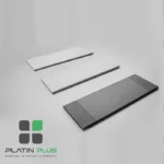پریز برق توکار رومیزی درب دار فانتونی N401-N403 مدل مستطیلی | ۳ رنگ