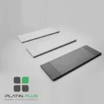 پریز برق توکار رومیزی آمریکن پلاس فانتونی N411- N413 | درب دار