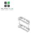 سوپر بطری ریل پهلو پایه دار آیتین؛ نظم‌دهنده مدرن کابینت (یونیت ۱۵ تا ۲۵)